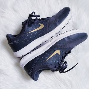 Nike DRS Dual Ride System Gray & Gold Sneakers